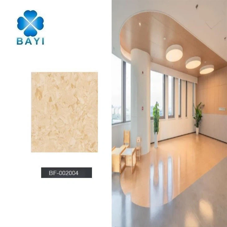 Homogenous Vinyl Flooring Rolls